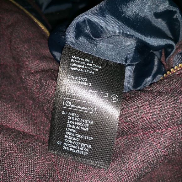 H&M Jackets & Coats Hm Quilted Bomber Jacket Poshmark